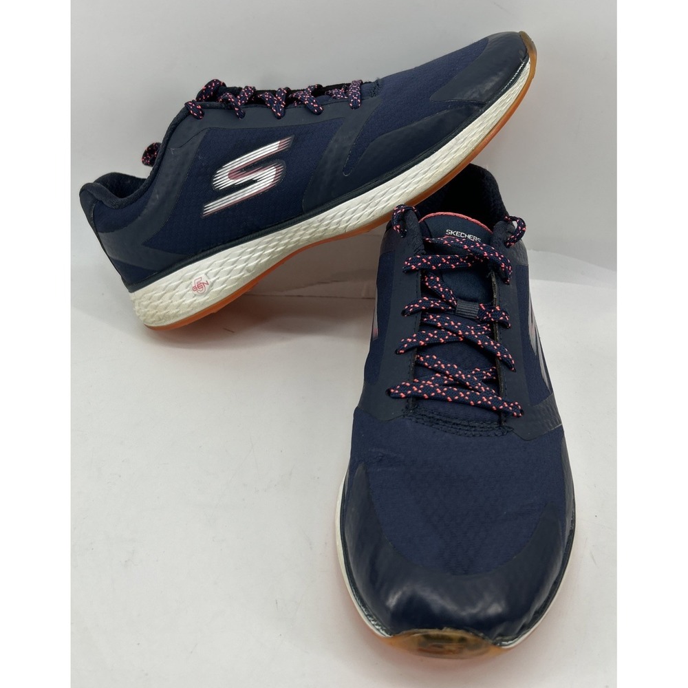 Skechers Go Golf Athletic‎ Sneakers Navy Blue And Pink Women's Size 7.5